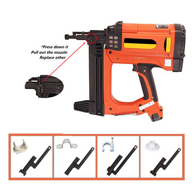 7.2V Bateria de iões de lítio Nailer de concreto e desempenho portátil