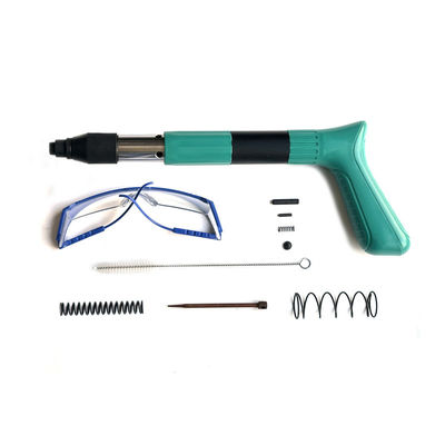 Green Mini Steel Nail Gun 4 engrenagens Potência ajustável para o teto para o comprimento máximo do prego 2in