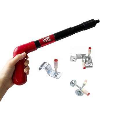 Pequeno tamanho grande impacto vermelho aço e plástico miniatura cordless Nailer para o mercado
