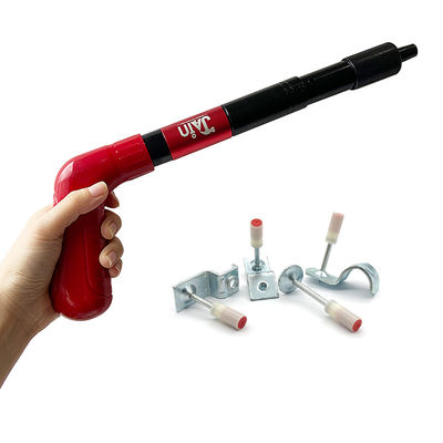 Mini ferramenta portátil de teto pistola de prego para fixação fácil e rápida de grapas em espaços apertados