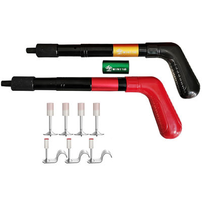 Mini ferramenta portátil de teto pistola de prego para fixação fácil e rápida de grapas em espaços apertados