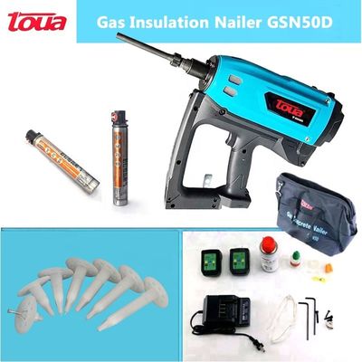 Melhore o seu trabalho com o GSN50D Gás Isolamento Nail Gun Alta Tensão e Eficiência