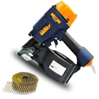 Potente Pneumatic Air Nail Gun CN45 55 70 80 90 100 Nailer de bobina para OEM personalizado