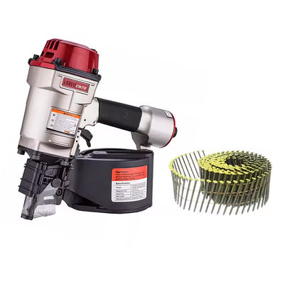Max Nail Gun AirClaw CN70 O Nailer Pneumático Perfeito para Aplicações de Pallet Coil