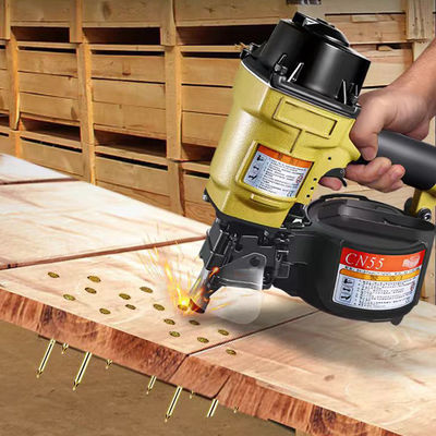 Obtenha o Melhor Nailer de bobina CN 70 para Roofing 290*132*283mm Sem Voltagem Necessária