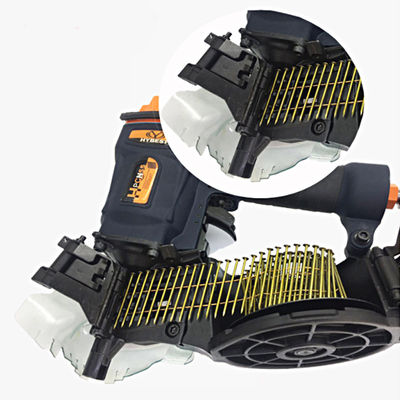 Pneumática Power HPCN70 Coil Nail Gun da HYBEST Industrial Grade