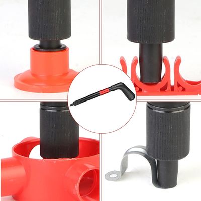 Compacta Red Ceiling Gun para fácil e rápida instalação no teto