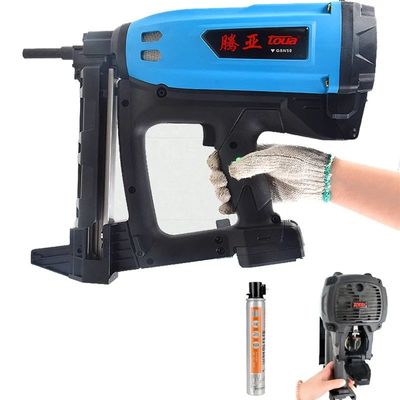 Toua GSN50 Pistola de pregos movida a gás Pneumático Nailer Ferramentas elétricas ajustáveis