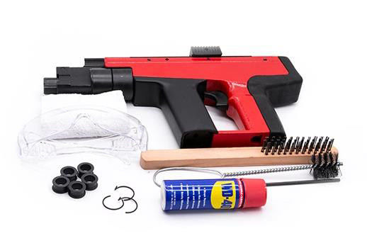 Taiwan Industrial 450 Pistola de fixação de alimentação semiautomática com suporte personalizado