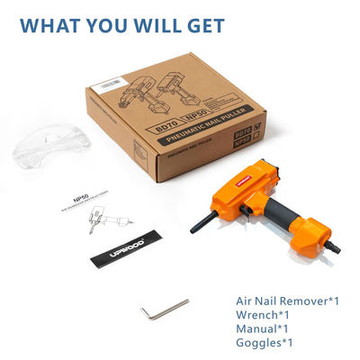 Comprimento máximo do prego 2 1/2 IN Pulsor de unhas pneumático Remover de unhas Punch Gun para remoção