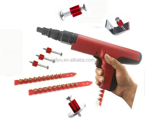 Mercado da Malásia Power Nail Nailer de concreto com corpo de aço e opções de comprimento de alfinete M8