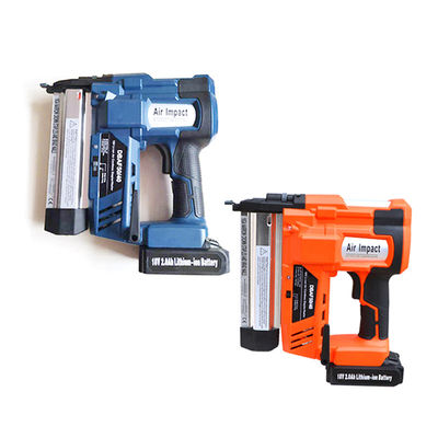 Versátil 18V Brad Nail Gun Pneumatic Gun Nails Stapler para Várias Aplicações