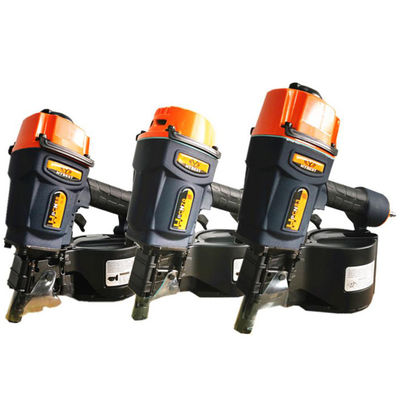 CN55 Pallet Air Forced Roofing Nail Gun Coil Nailer com grande capacidade 290*132*283mm