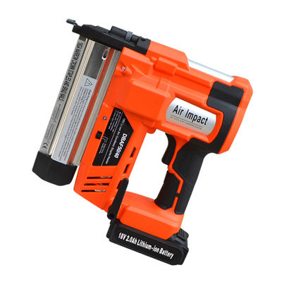 Grau industrial 18V 18 Ga bateria Li de grapa sem fio Nailer de madeira forte e potente