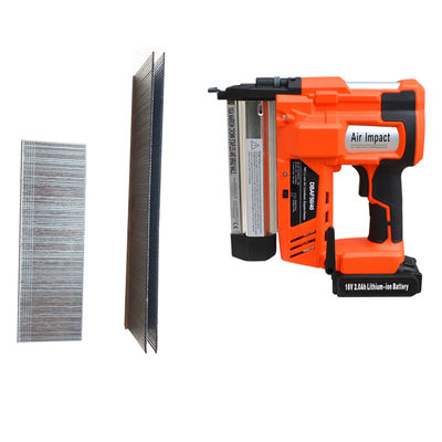Grau industrial 18V 18 Ga bateria Li de grapa sem fio Nailer de madeira forte e potente