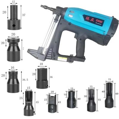 Pistola de pregas acionada a gás GSN50C Fonte de energia pneumática para pregas de concreto
