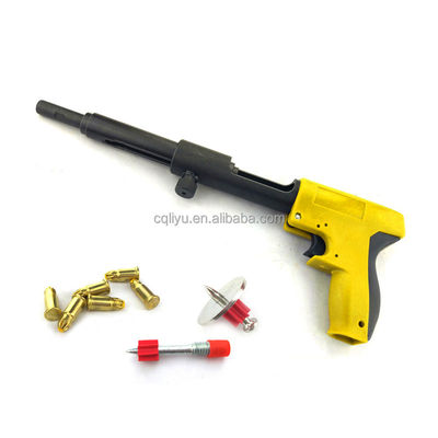 Pistola manual de pregas de grau industrial para 2 no comprimento máximo do prego 335mm Aço e ferro