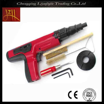 Suporte personalizado OEM 301T Concrete Nail Gun com potência ajustável e aço