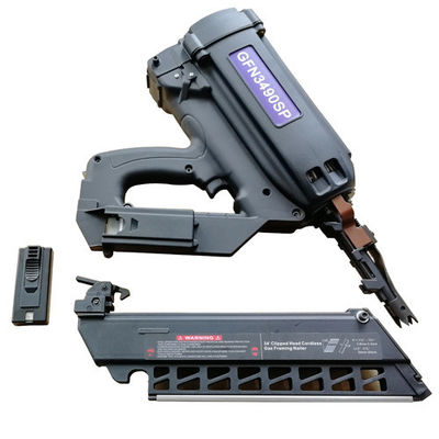Potente 34 graus de gas framing Nailer para o comprimento máximo do prego de 2 1/2IN e carregamento rápido