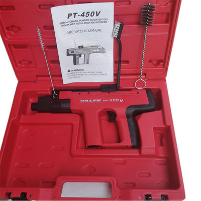 Fonte de alimentação manual Pistola de pregos de grande capacidade para fixação profissional WALTE DX450