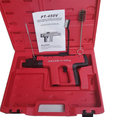 Fonte de alimentação manual Pistola de pregos de grande capacidade para fixação profissional WALTE DX450