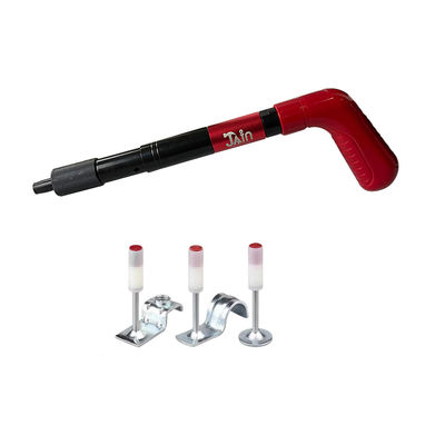Red Mini Ceiling Nailer Nailer de mão portátil para DIY Grade Fixar ferramenta Espaços pequenos