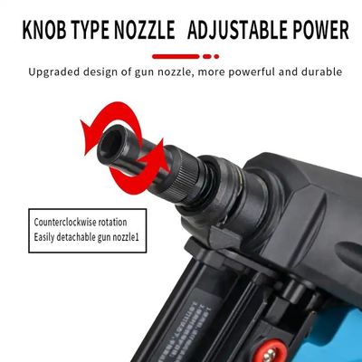 450*170*120mm Lithium Battery Gun Nailer para Nails de aço de concreto sem célula de combustível