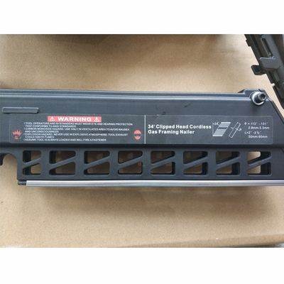 Arma de precinto GFN3490SP com revista de precinto destaloável e carregador de bateria AC110-240V