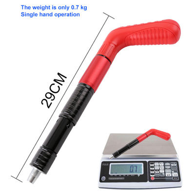 33cm de aço e plástico Manual Concreto Nail Shooter para instalação de decoração de fixação