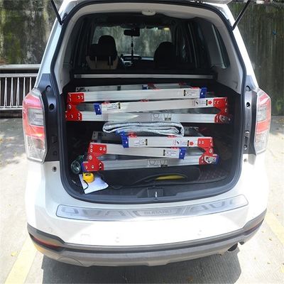 120 cm de altura tabuleiro de plataforma de trabalho dobrável para lavagem de automóveis e escalada doméstica