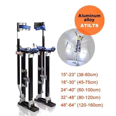 23&quot;-64&quot; Palhetas de parede seca de alumínio ajustáveis para pintura de fita e decoração de pintor