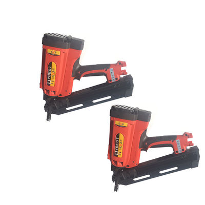 Nailer industrial de madeira com armação de 34 graus a gás 378*374*110mm