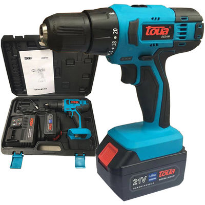 Toua DCD sem fio 180 4000mAh 21V Forno de impacto manual Forno de mão de potência industrial