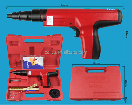 NS301 Pistola de pregas semiautomática de construção de aço para unhas de 3 1/2 polegadas