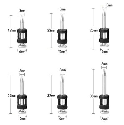Nails da norma ISO BX3 para fixações de edifícios duráveis de concreto e aço