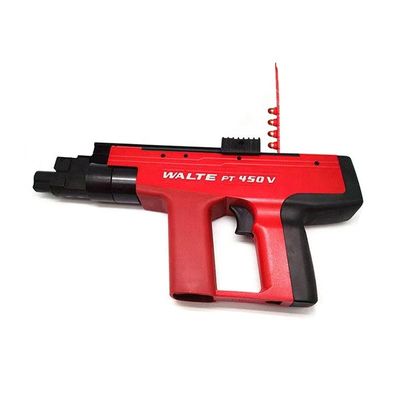 PT-450V Pistola de pregas acionada a pó com comprimento de 355 mm e para comprimento máximo de pregas de 3 1/2 polegadas