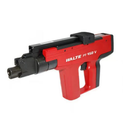 PT-450V Pistola de pregas acionada a pó com comprimento de 355 mm e para comprimento máximo de pregas de 3 1/2 polegadas