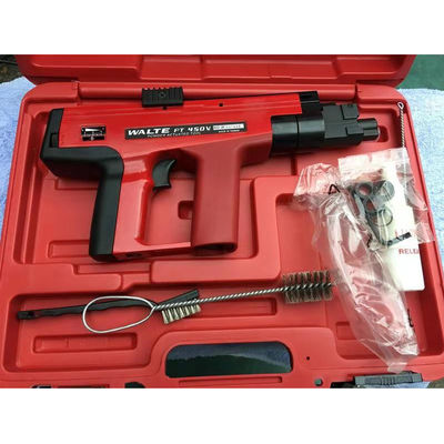 PT-450V Pistola de pregas acionada a pó com comprimento de 355 mm e para comprimento máximo de pregas de 3 1/2 polegadas