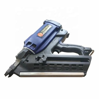 Bateria de iões de lítio 7.4V 1.2Ah Cordless Framing Nailer 34 Graus Gas Nail Gun 50-90mm