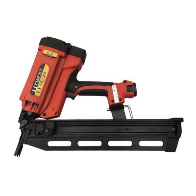GFN 2190A Gas Framing Nailer Orange Construção de aço para desempenho confiável
