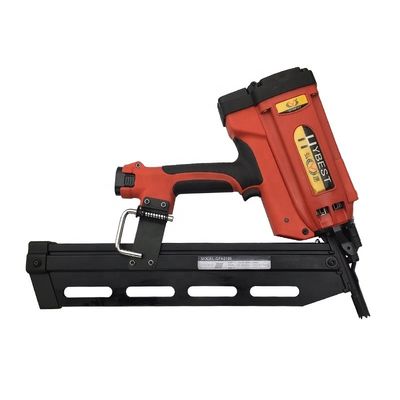 GFN 2190A Gas Framing Nailer Orange Construção de aço para desempenho confiável