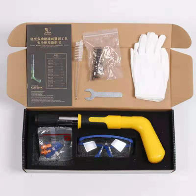 Redução de ruído baixo Mini Manual de ferramentas de teto Arma de unhas integrada para comprimento máximo de unhas 2 polegadas