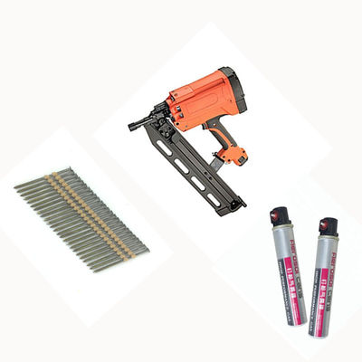 2 polegadas Min comprimento do prego GFN2190A Li-ion Cordless Framing Wood Nailer 1500 Nails Fuel Cell Rod