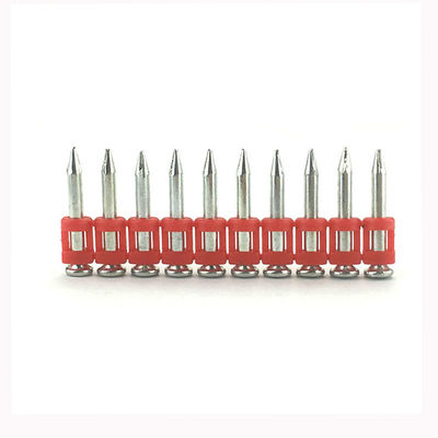 Pistola de cravos de gás para pinador de concreto 19-38 mm comprimento de prego de tira sem fio e potente