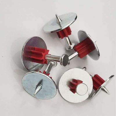 Disparando Nail Gun Pins PDW de alta velocidade com 25mm Steel Washer Shank Diâmetro 3,7mm