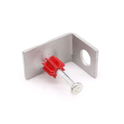 Electro Galvanizado Pólvora Acionada Nail Gun com 90 graus Washer e 25mm comprimento de haste