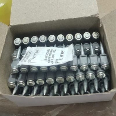 DX460 Fluted Shank Magazine Collated Strip Drive Nail Pins para a Indústria da Construção