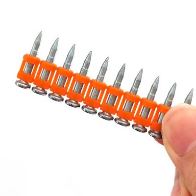 Nails de concreto galvanizado mecânico colados ponto ponto de bala para SP 27 40 65 800