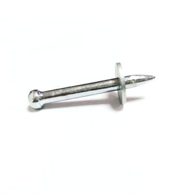 Galvanizado-brilhante cabeça redonda de aço Lavadora de concreto Disparando Nail Drive Pin para segurar
