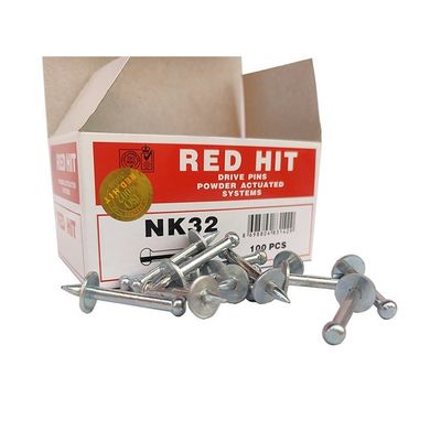 3.7mm Shake Dia. Lava-louças de metal Dia. 12mm Cartucho de concreto de tiro de unhas para pistola de unhas